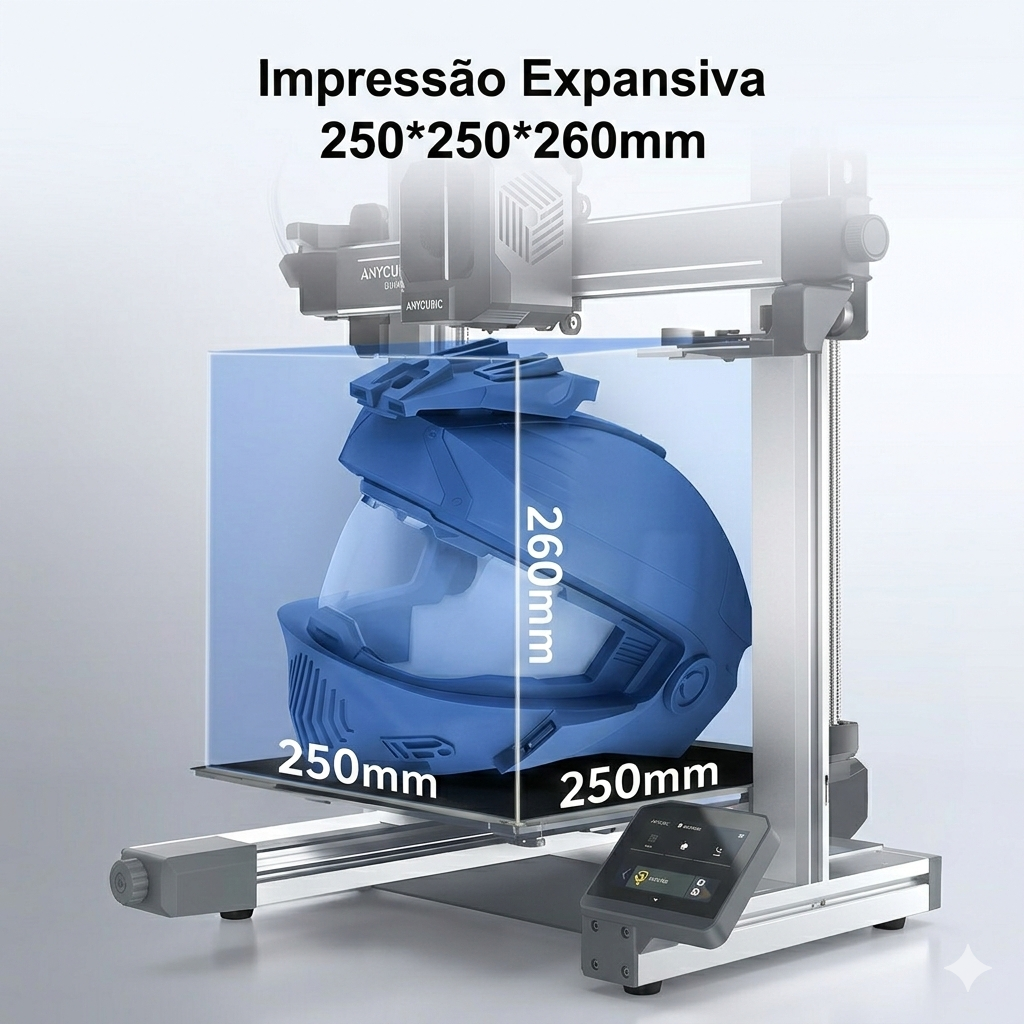 Impressora anycubic kobra 3 v2 combo